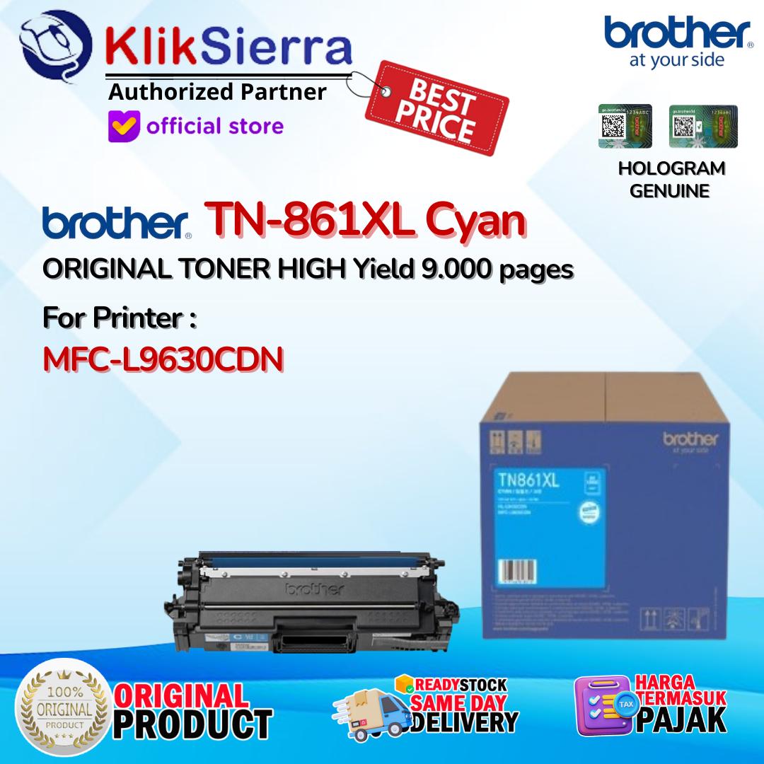 BROTHER ORIGINAL TONER TN861 TN861C TN-861 TN-861C | TN861XL TN-861XL | TN861XXL TN-861XXL TONER CYAN BIRU For Printer MFC-L9630CDW - Image 6