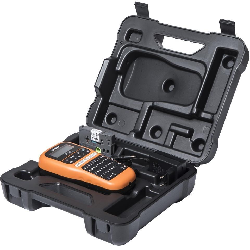 Printer Label BROTHER PTouch PT-E110 | PTE110 Handheld Portable Label printer For Electrical & Datacom installations with TZE Tape Label Sticker Max 12mm Stiker Laminated & Waterproof - Garansi Resmi 3 Tahun - Image 4