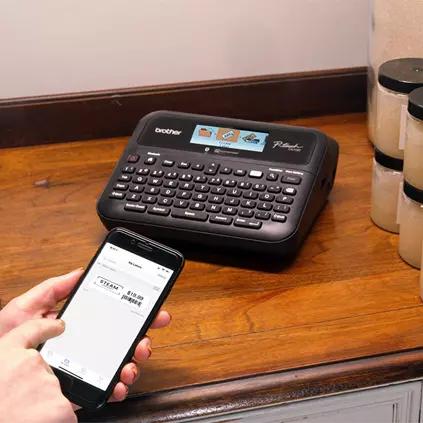 Printer Label Barcode BROTHER PT-D610BT | PTD610BT | PTD610 | PT-D610 & PT-D460BT | PTD460BT | PTD460 | PT-D460 - PTouch Bluetooth Label Printer Portable Label Maker with TZe Tape Label Sticker Max 24mm Lamintaed & Waterproof Stiker - Image 5