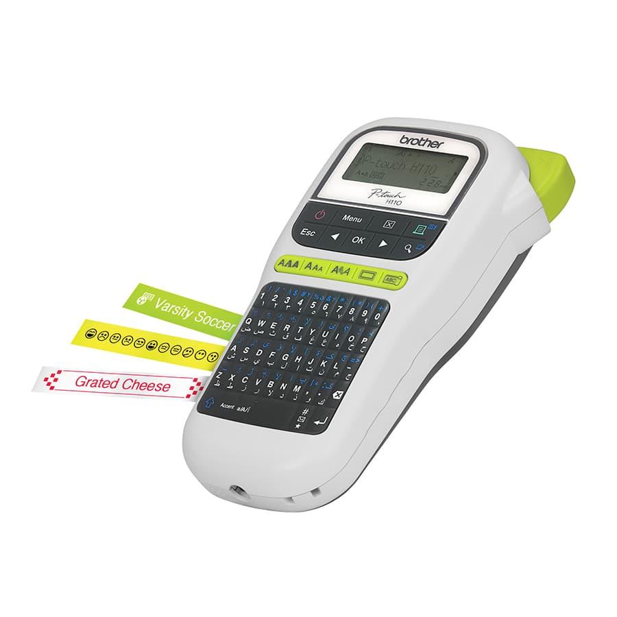 Printer Label BROTHER PT-H110 | PTH110 - Portable Label Printer Stiker - Handy Label Maker with Max 12mm TZe Laminated Tape Sticker Waterproof TZe-231 | TZe-631 - Image 4
