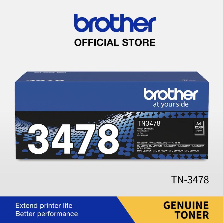 BROTHER Toner TN-3498 | TN3498 Black for L5100DN L5600DN L5900 L6900DW - Image 4