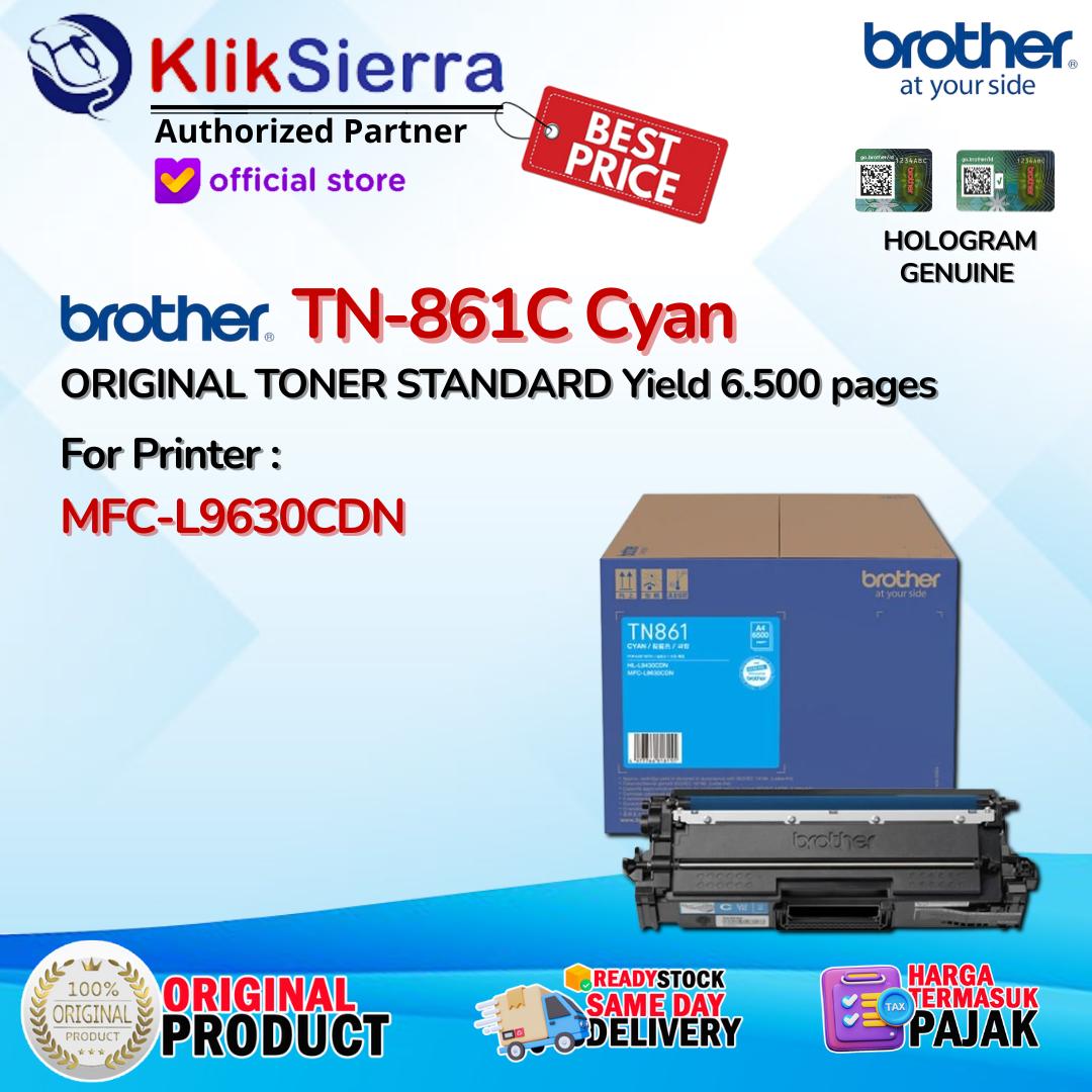BROTHER ORIGINAL TONER TN861 TN861C TN-861 TN-861C | TN861XL TN-861XL | TN861XXL TN-861XXL TONER CYAN BIRU For Printer MFC-L9630CDW - Image 5