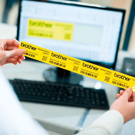 BROTHER PTouch Tape Label 36mm TZe-261 TZe261 | TZe-461 TZe461 | TZe-561 TZe561 | TZe-661 TZe661 ORIGINAL Sticker Label Tahan Air Waterproof For Printer PTouch PT-P900W | PT-P950NNW | PT-E800T | PT-E850TKW - Image 3