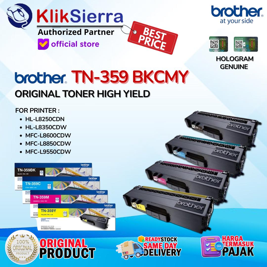 BROTHER ORIGINAL TONER TN359 | TN359BK | TN-359BK | TN-359 BKCMY & TN351 | TN351BK | TN-351BK | TN-351 BKCMY For Printer HL-L8250CDN | HL-L8350CDW | MFC-L8600CDW | MFC-L8850CDW | MFC-L9550CDW - Image 2