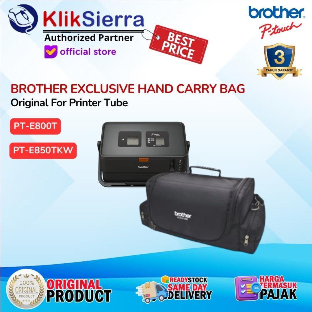 BROTHER PT-E850TKW PTE850TKW PTE850 PT-E850 Printer Tubing with USB Wireless WiFi PTouch Label Printer Barcode - Twin Engine Tube Printing & Label Printing - Use TR-100BK, TZe Tape, HSe Heat Shrink Tube Pengganti PT-E800T - Garansi Resmi 3 Tahun - Image 2