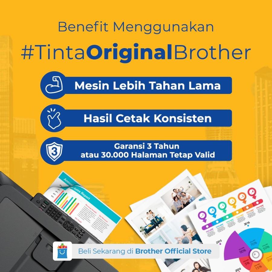 BROTHER 1SET Tinta Refill Botol BTD100 BTD-100 | BTD100BK BT-D100BK | BTD100C BT-D100C | BTD100M BT-D100M | BTD100Y BT-D100Y Ink Bottle For Printer DCP-T230, T430W, T530DW, T730DW, T830DW, T930DW - ORIGINAL INK - Image 2