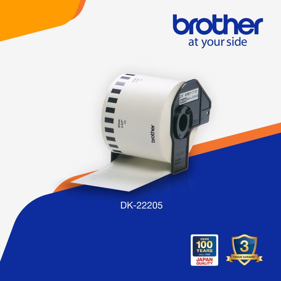 BROTHER Continuous Paper Label 30.48m/Roll DK-22205 DK22205 | DK-22210 DK22210 | DK-22212 DK22212 | DK-22214 DK22214 | DK-22246 DK22246 | DK-22251 DK22251 ORIGINAL Sticker Label For Printer PTouch QL-800 | QL-820NWB | QL-1100 | QL-1110NWB - Image 4