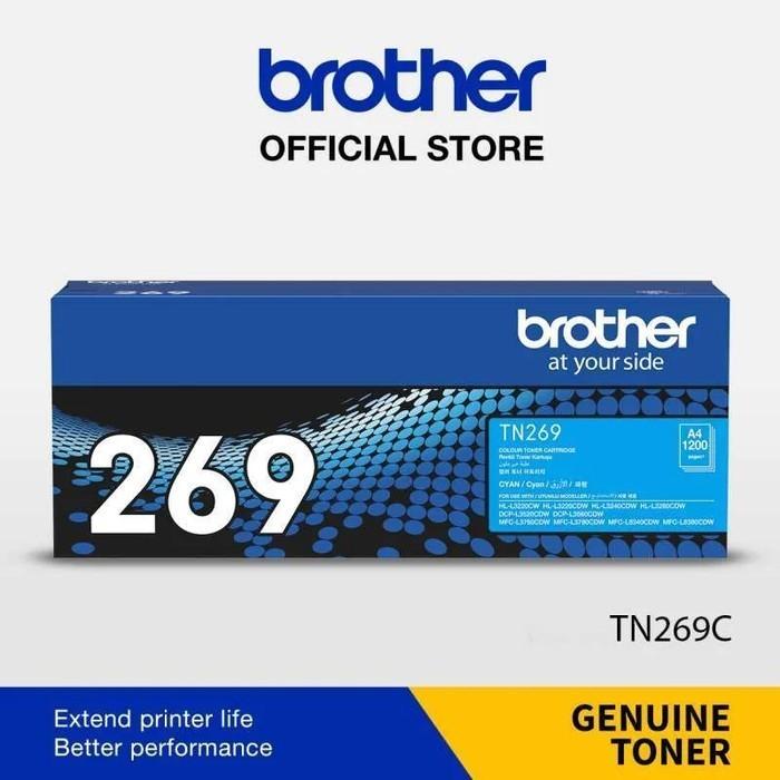 TONER BROTHER TN269 | TN-269 | TN-269BK | TN-269C | TN-269M | TN-269Y TONER ORIGINAL For Printer HL-L3240CDW | HL-L3280CDW | DCP-L3560CDW | MFC-L3760CDW | MFC-L8340CDW - Image 4