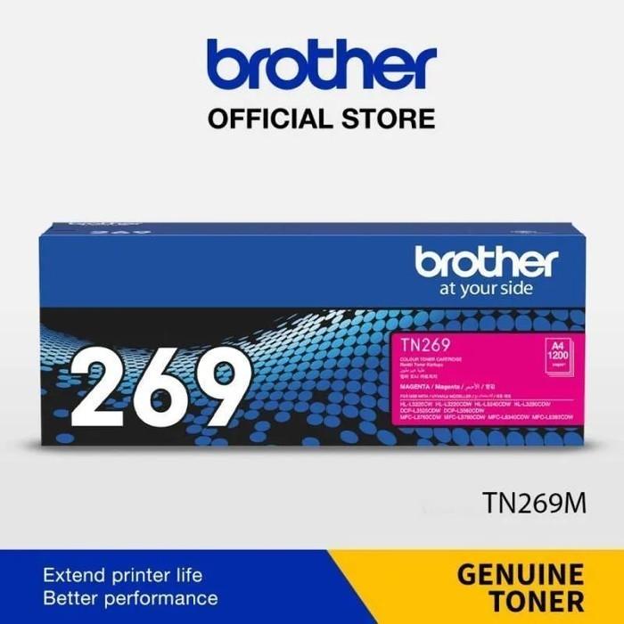 TONER BROTHER TN269 | TN-269 | TN-269BK | TN-269C | TN-269M | TN-269Y TONER ORIGINAL For Printer HL-L3240CDW | HL-L3280CDW | DCP-L3560CDW | MFC-L3760CDW | MFC-L8340CDW - Image 5