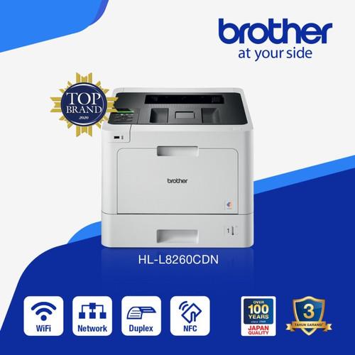 PRINTER BROTHER HL-L8260CDN L8260 & HL-L8360CDW L8360 Printer Laser Colour 31ppm Duplex Wireless WiFi LAN Ethernet NFC with 2.7” Colour LCD TouchScreen - Garansi Resmi 3 Tahun - Image 2