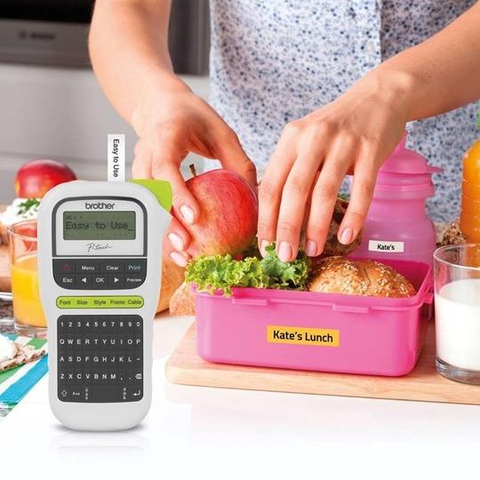Printer Label BROTHER PT-H110 | PTH110 - Portable Label Printer Stiker - Handy Label Maker with Max 12mm TZe Laminated Tape Sticker Waterproof TZe-231 | TZe-631 - Image 9