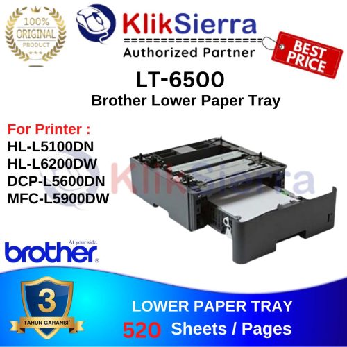 Brother Lower Paper Tray 520 Sheets (Black) / LT-6500