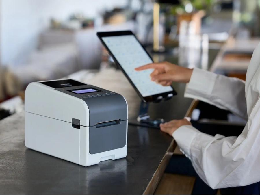 BROTHER Printer Label Direct Thermal TD2320 TD2320D TD-2320D 300DPI LAN Network & TD2310 TD2310D TD-2310D TD-2310 203DPI USB-C SERIAL - Pengganti TD-2020 TD2020 | TD-2130N TD2130N - Garansi Resmi - Image 9