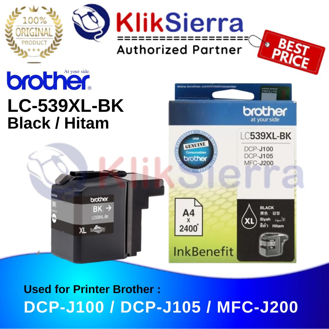 BROTHER Tinta LC539XL BK | LC539BK Original LC-539XL Black - LC-535 LC535CMY - ORIGINAL - Image 3