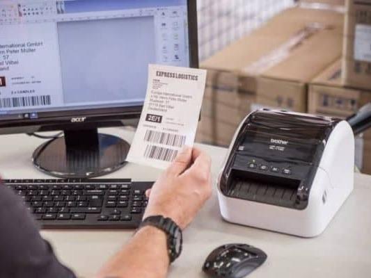 Printer Label BROTHER QL1100 QL-1100 & QL1110 QL-1110NWB PTouch Large Label Shipping Cargo | Label Printer Barcode Logistic | Printer Resi Besar with DK Roll Max 103mm - Garansi Resmi 3 Tahun - Image 7