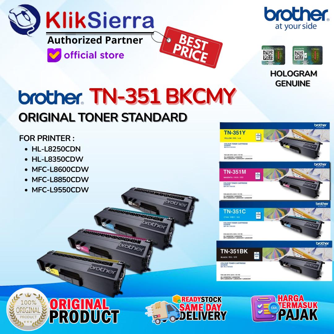 BROTHER ORIGINAL TONER TN359 | TN359BK | TN-359BK | TN-359 BKCMY & TN351 | TN351BK | TN-351BK | TN-351 BKCMY For Printer HL-L8250CDN | HL-L8350CDW | MFC-L8600CDW | MFC-L8850CDW | MFC-L9550CDW - Image 3