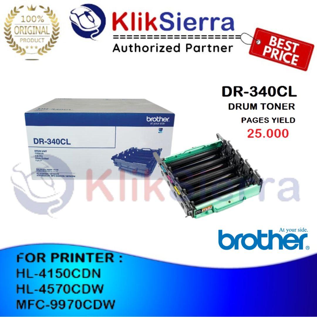 BROTHER DR-340CL | DR340CL | DR340 - 1SET DRUM ORIGINAL For TONER TN348 | TN-348 BKCMY - For Printer HL-4150CDN HL-4570CDW MFC-9970CDW - Image 3