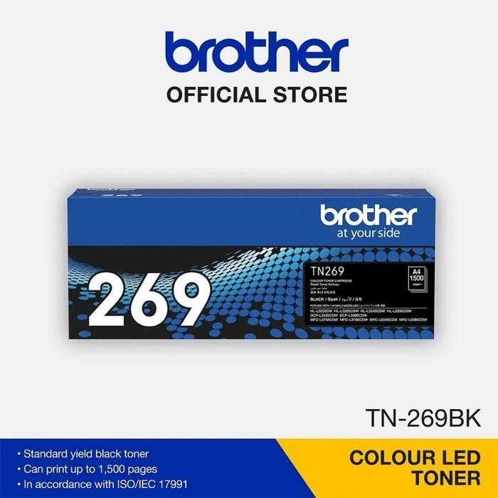 TONER BROTHER TN269 | TN-269 | TN-269BK | TN-269C | TN-269M | TN-269Y TONER ORIGINAL For Printer HL-L3240CDW | HL-L3280CDW | DCP-L3560CDW | MFC-L3760CDW | MFC-L8340CDW - Image 3