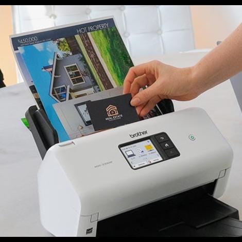 Desktop Document Scanner BROTHER ADS3300 ADS-3300W & ADS-3100 ADS3100 & ADS-3350 ADS-3350W - 40ppm, ADF, USB, WIreless WiFi Direct, Ethernet LAN - Pengganti ADS-2200 | ADS-2700W - Garansi Resmi 3 Tahun - Image 5