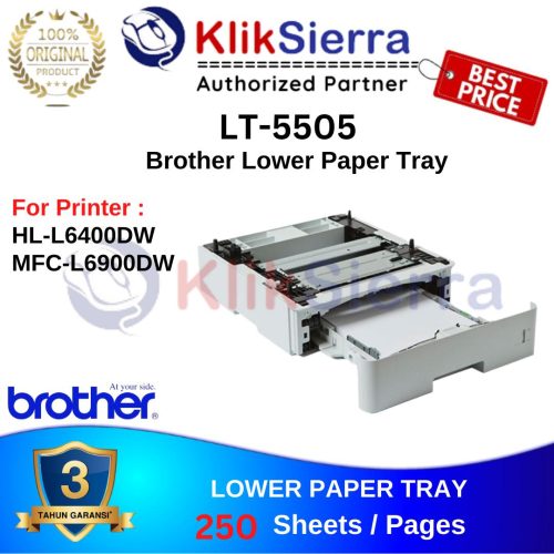 Brother Lower Paper Tray 250 Sheets (White) / LT-5505