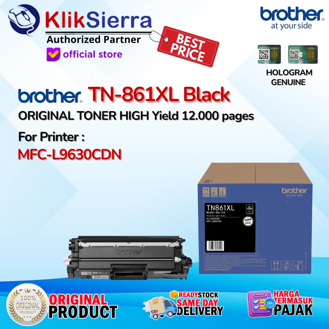 BROTHER ORIGINAL TONER TN861 TN861BK TN-861 TN-861BK | TN861XL TN-861XL | TN861XXL TN-861XXL TONER BLACK HITAM For Printer MFC-L9630CDW - Image 3