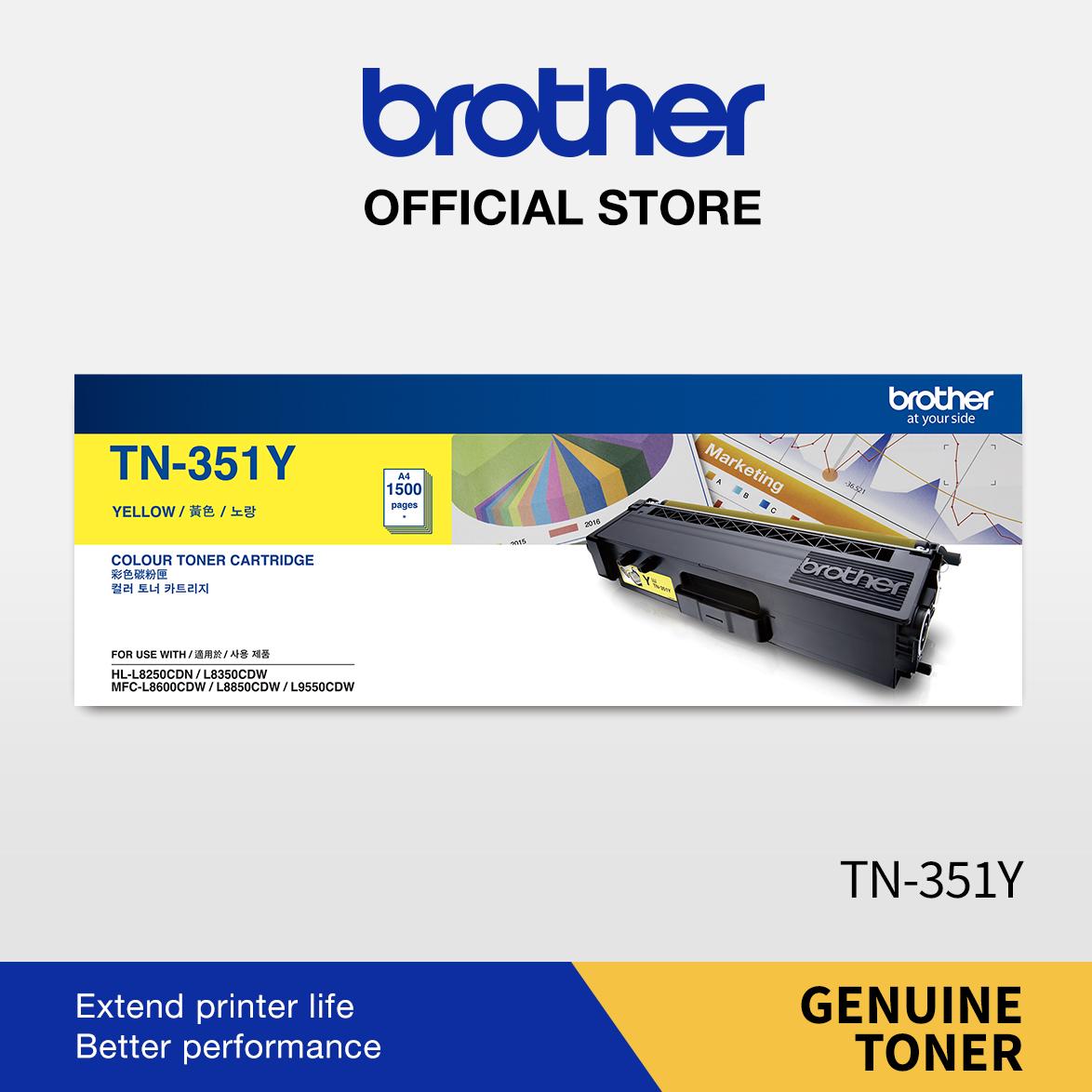 BROTHER ORIGINAL TONER 1SET TN351 | TN-351 BKCMY | TN-351BK TN-351C TN-351M TN-351Y - For Printer HL-L8250CDN | HL-L8350CDW | MFC-L8600CDW | MFC-L8850CDW | MFC-L9550CDW - Image 7