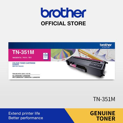 BROTHER TONER TN351 | TN351M | TN-351M | TN351 Magenta - TN359 | TN359M | TN-359M | TN-359 Merah - TONER ORIGINAL For Printer HL-L8250CDN | HL-L8350CDW | MFC-L8600CDW | MFC-L8850CDW | MFC-L9550CDW - Image 3