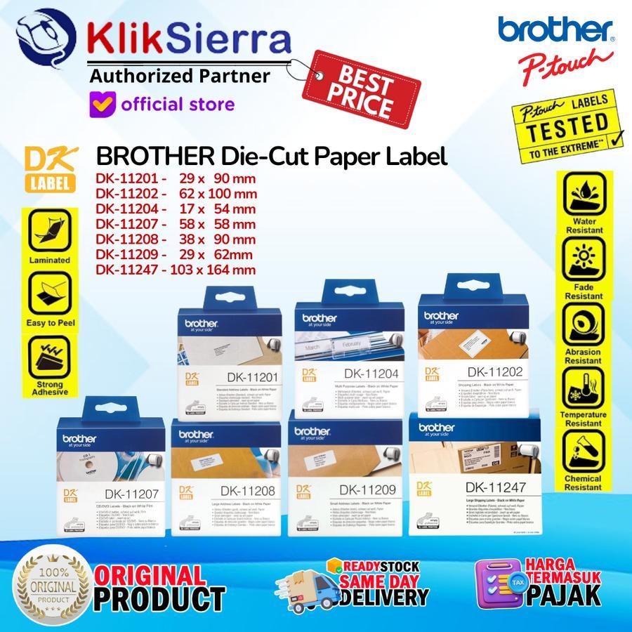 Printer Label BROTHER QL1100 QL-1100 & QL1110 QL-1110NWB PTouch Large Label Shipping Cargo | Label Printer Barcode Logistic | Printer Resi Besar with DK Roll Max 103mm - Garansi Resmi 3 Tahun - Image 8