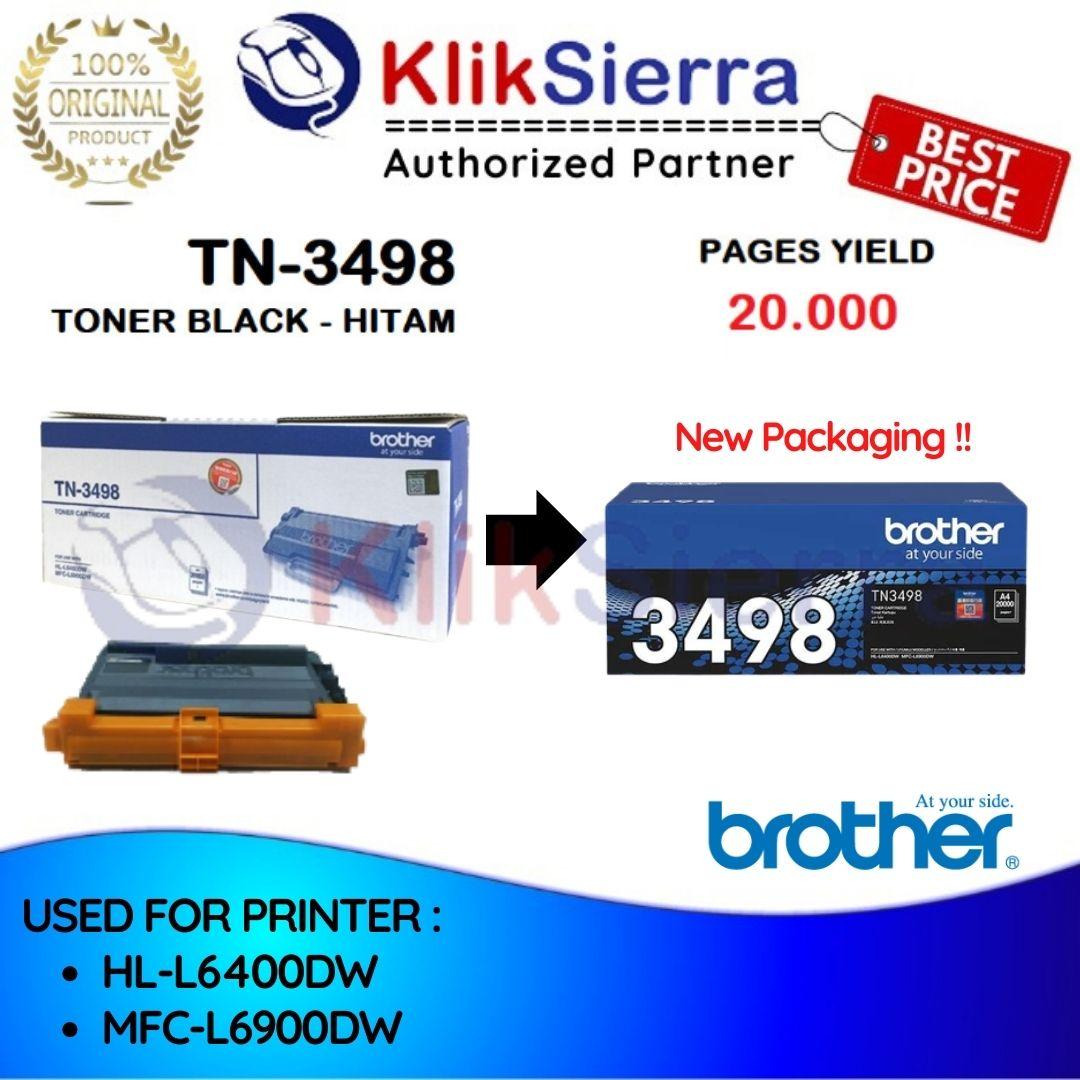 BROTHER Toner TN-3498 | TN3498 Black for L5100DN L5600DN L5900 L6900DW - Image 3