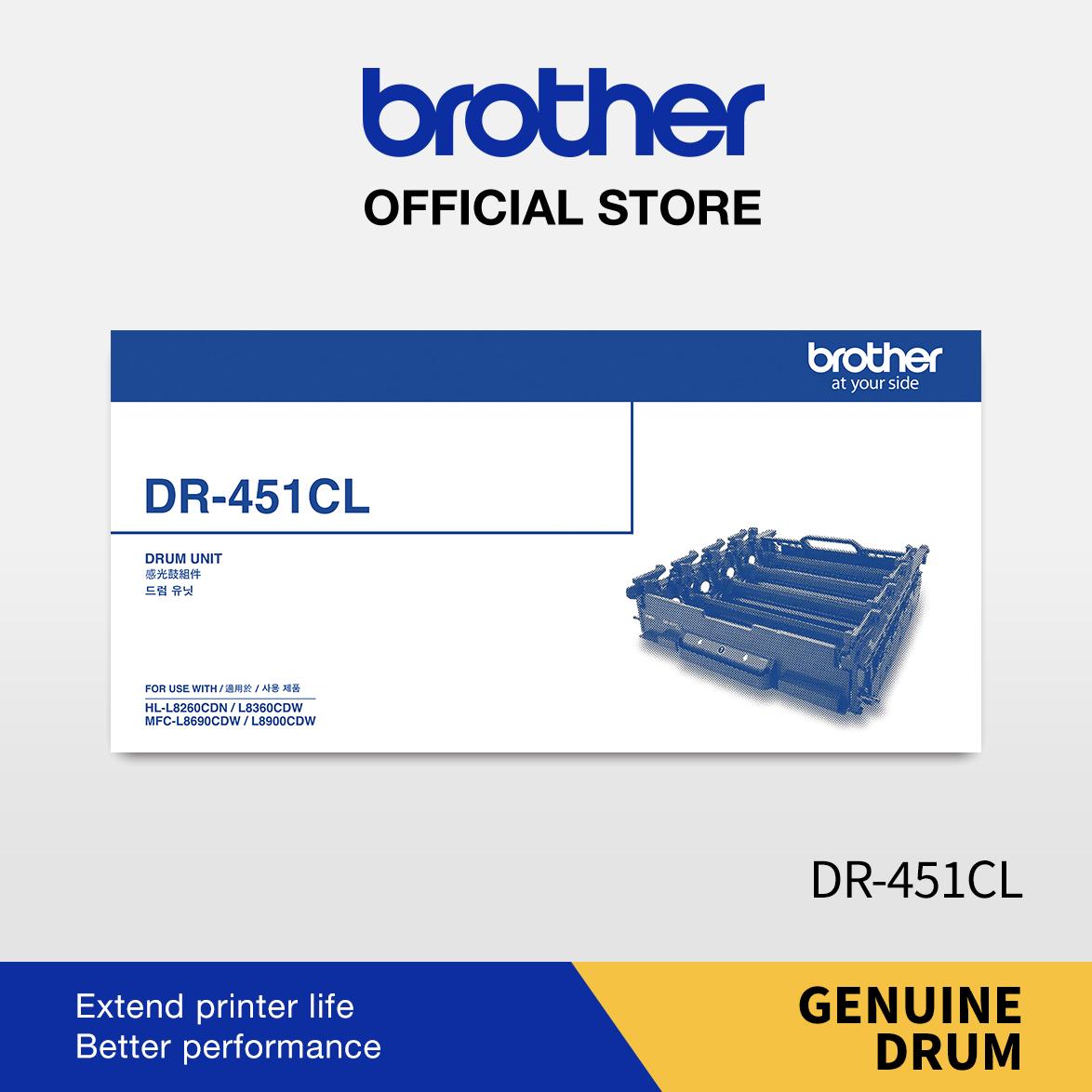 BROTHER DR-451CL | DR451CL | DR451 - 1SET DRUM ORIGINAL For TONER TN451 | TN456 | TN459 BKCMY - For Printer HL-L8260CDN, L8360CDW | MFC-L8690CDW, L8900CDW - Image 3