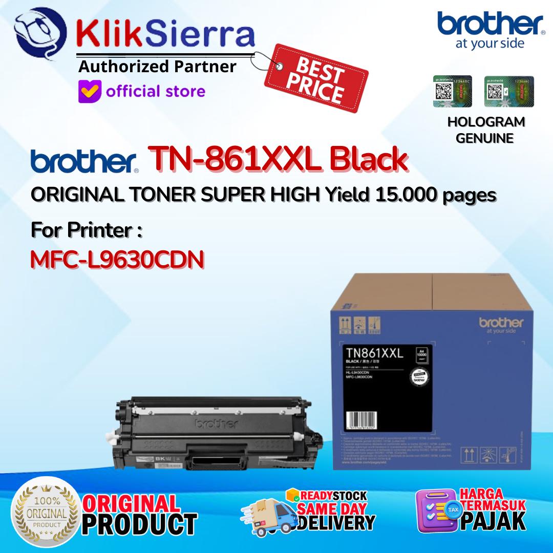 BROTHER ORIGINAL TONER TN861 TN861BK TN-861 TN-861BK | TN861XL TN-861XL | TN861XXL TN-861XXL TONER BLACK HITAM For Printer MFC-L9630CDW - Image 4