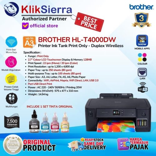 Printer A3 BROTHER HL-T4000DW
