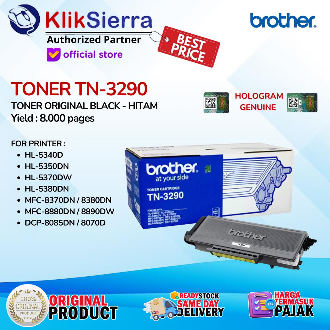 BROTHER Toner TN-3290 | TN3290 Black Hitam - TONER OIRGINAL For Printer HL-5350DN, 5370DW, 8380DN, 8880DN, 8890DW - Image 2
