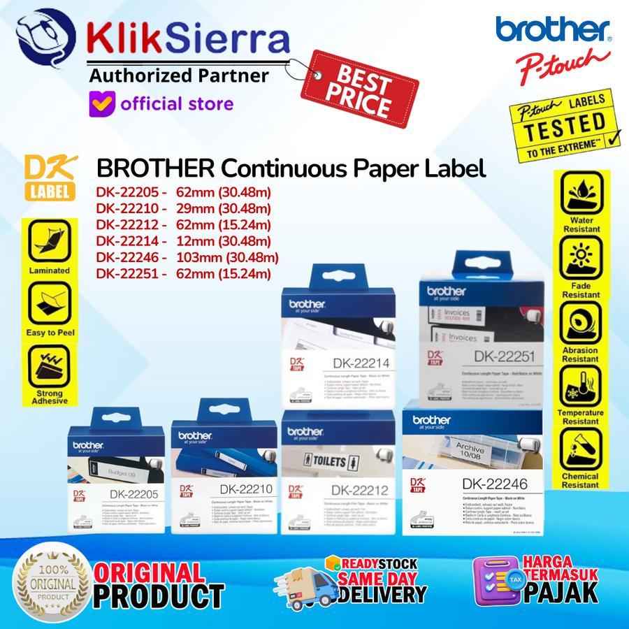 Printer Label BROTHER QL1100 QL-1100 & QL1110 QL-1110NWB PTouch Large Label Shipping Cargo | Label Printer Barcode Logistic | Printer Resi Besar with DK Roll Max 103mm - Garansi Resmi 3 Tahun - Image 9