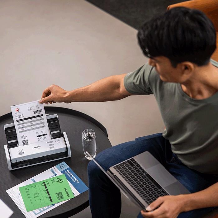 BROTHER ADS-1350W ADS1350 & ADS-1800W ADS1800 Wireless - Portable Scanner with USB-C Compact & Smart Document Scan 30ppm ADF WiFi Direct - ADS-1300 | ADS1300 USB - Garansi Resmi 3 Tahun - Image 6