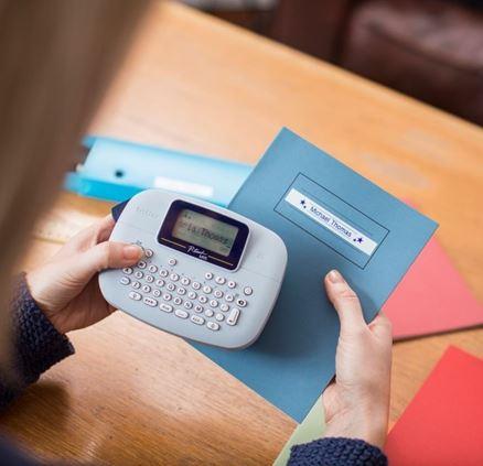 BROTHER PTouch PT-M95 | PTM95 - Printer Label Stiker - Portable Handy Label Maker Printer Sticker - Used Label 12mm MK231 M-K231 | MK631 M-K631 - Image 4