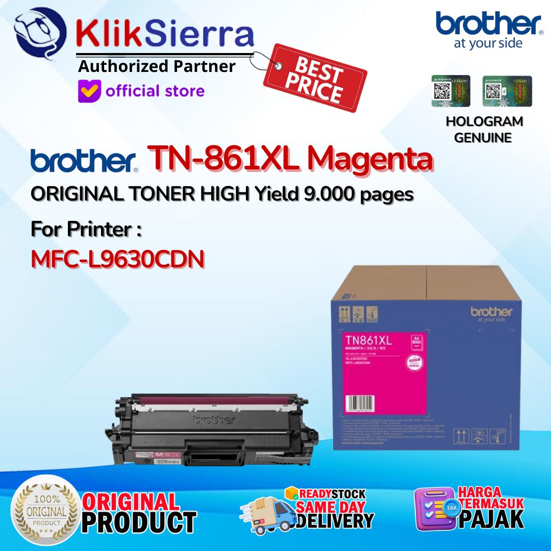 BROTHER ORIGINAL TONER TN861 TN861M TN-861 TN-861M | TN861XL TN-861XL | TN861XXL TN-861XXL MAGENTA MERAH For Printer MFC-L9630CDW - Image 3