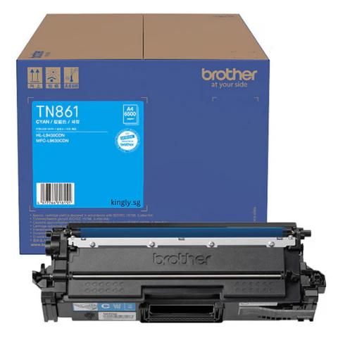 BROTHER ORIGINAL TONER TN861 TN861C TN-861 TN-861C | TN861XL TN-861XL | TN861XXL TN-861XXL TONER CYAN BIRU For Printer MFC-L9630CDW - Image 2