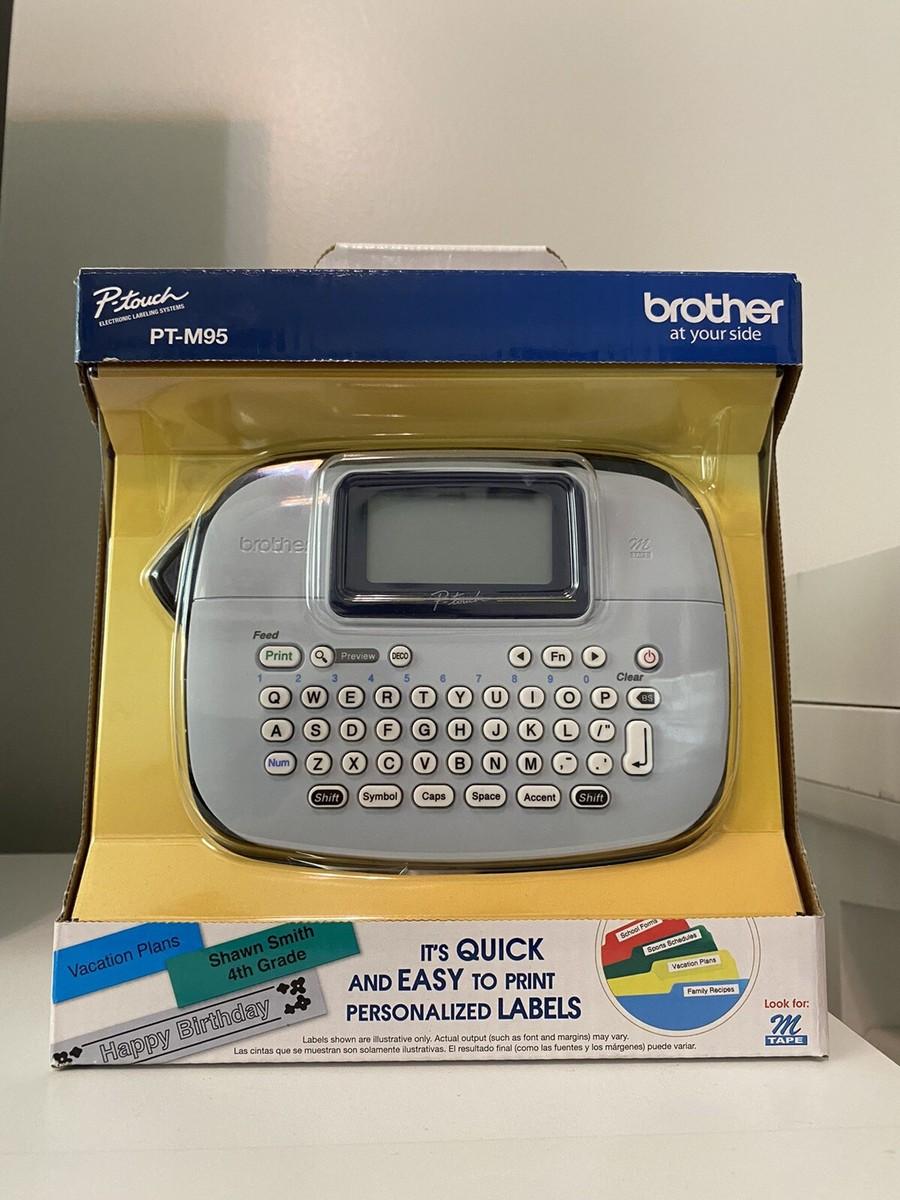 BROTHER PTouch PT-M95 | PTM95 - Printer Label Stiker - Portable Handy Label Maker Printer Sticker - Used Label 12mm MK231 M-K231 | MK631 M-K631 - Image 8